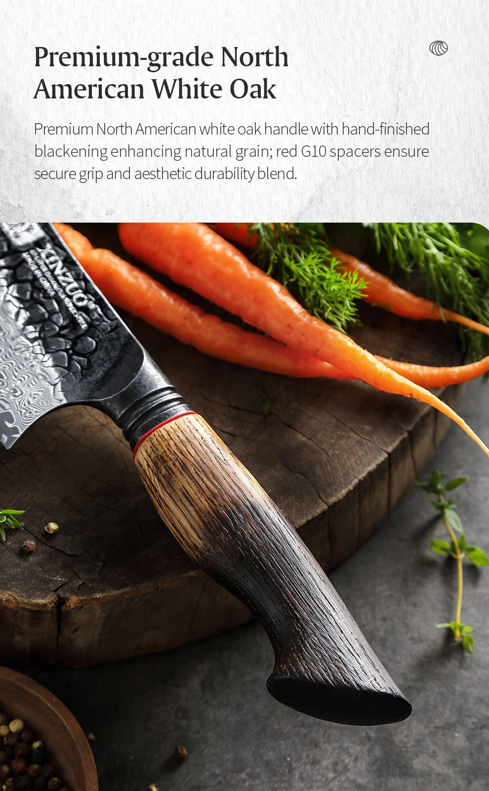Damascus Steel Kitchen Knife Set 1–5pcs – 10Cr15CoMov Core