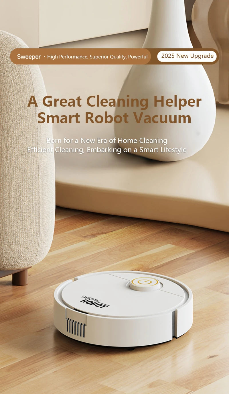 Xiaomi Robot Vacuum Cleaner – 3-in-1 Sweep, Mop & Suction, 6000Pa
