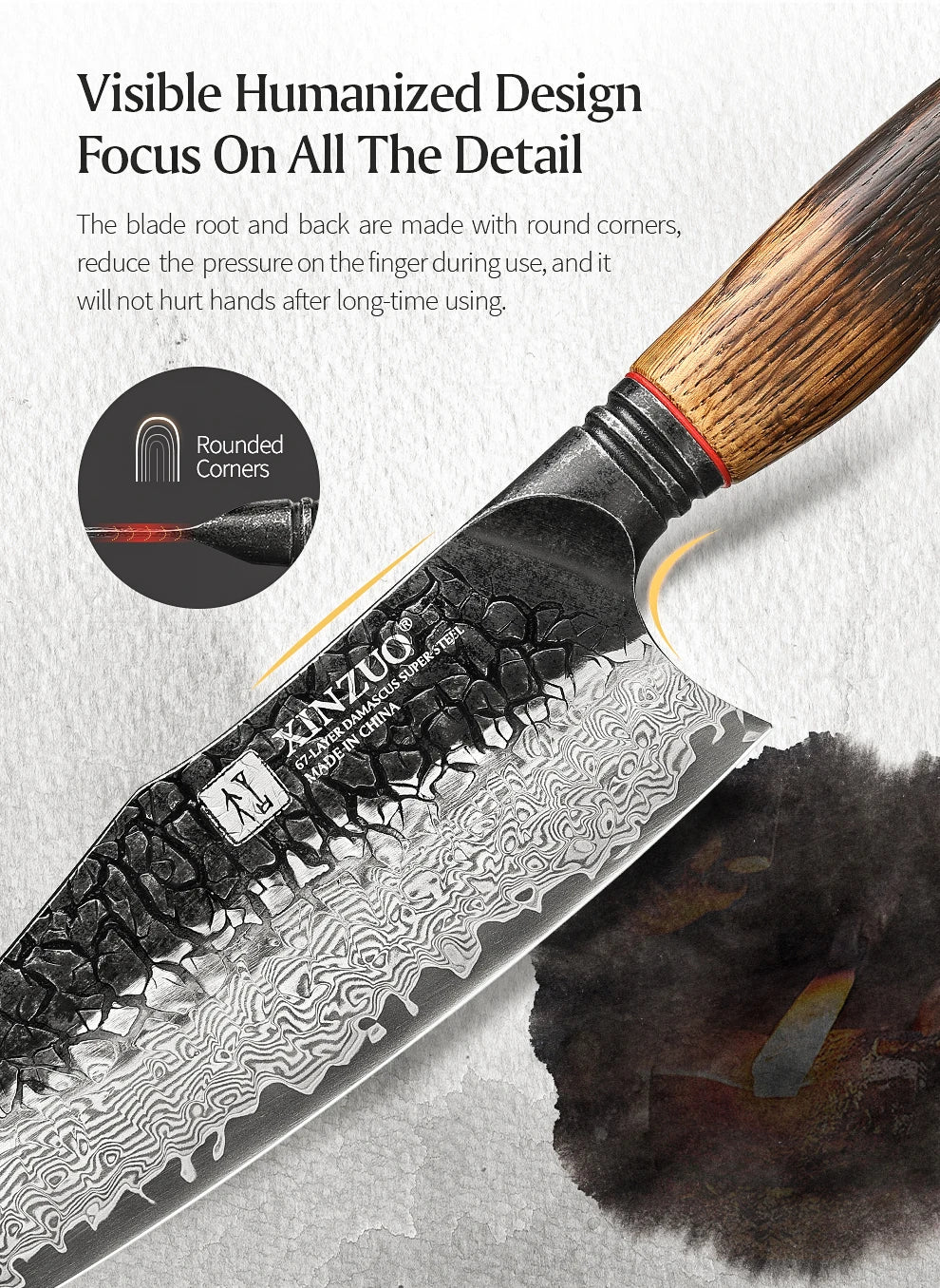 Damascus Steel Kitchen Knife Set 1–5pcs – 10Cr15CoMov Core