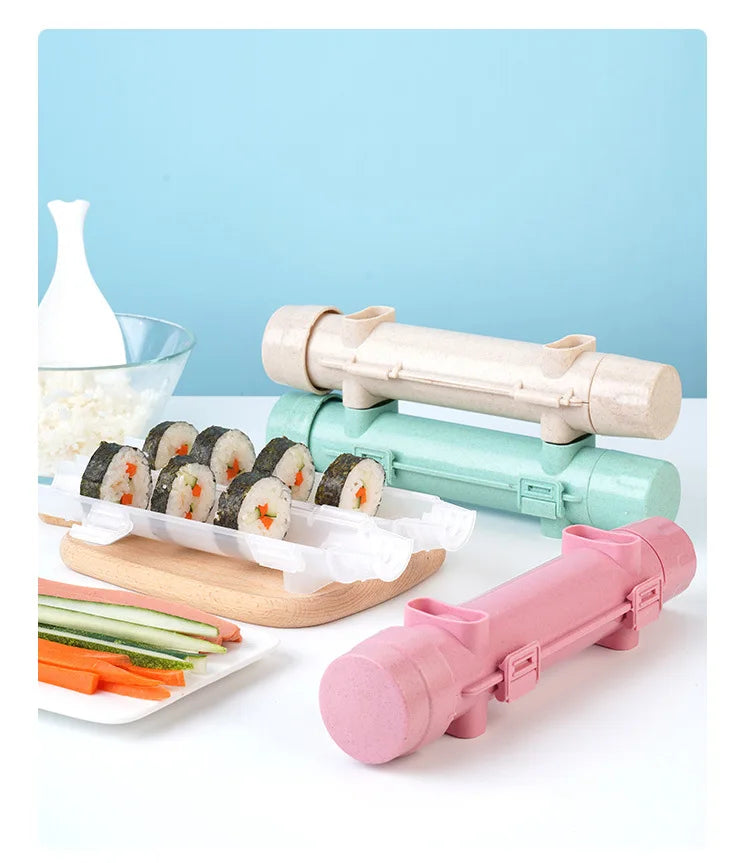 DIY Sushi Roller Machine – Rice & Meat Mold for Home Use