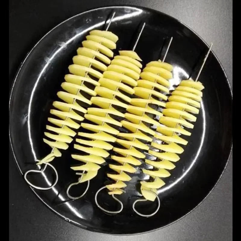 Whirlwind Potato Spiral Cutter – Creative Vegetable Slicer
