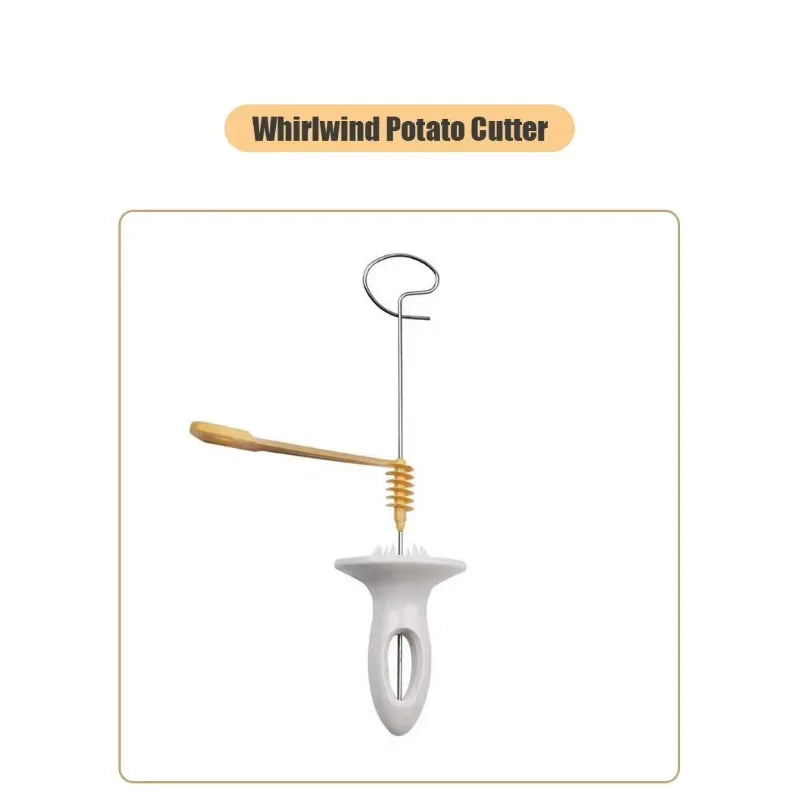 Whirlwind Potato Spiral Cutter – Creative Vegetable Slicer