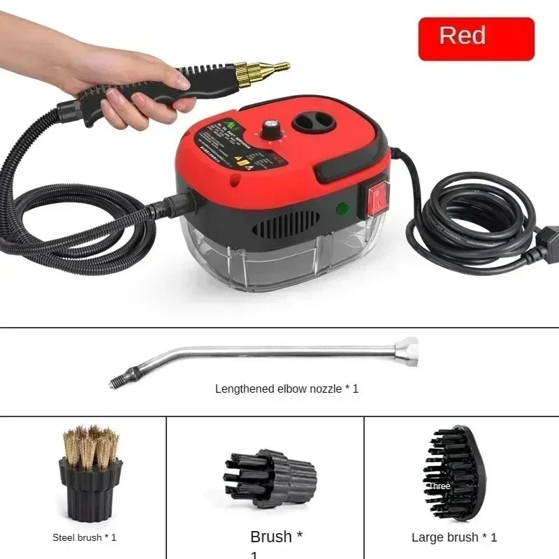 High-Power 2500W Steam Cleaner – Kitchen, Car, Floor & Air Conditioner