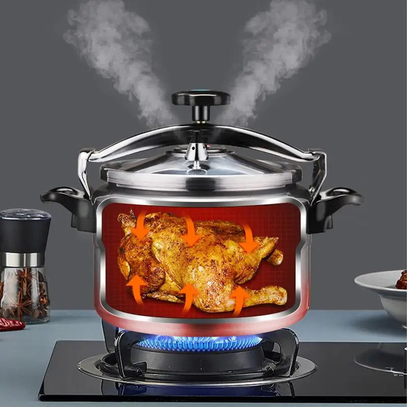 Large Non-Stick Pressure Cooker – Fast Heating Soup & Stew Pot