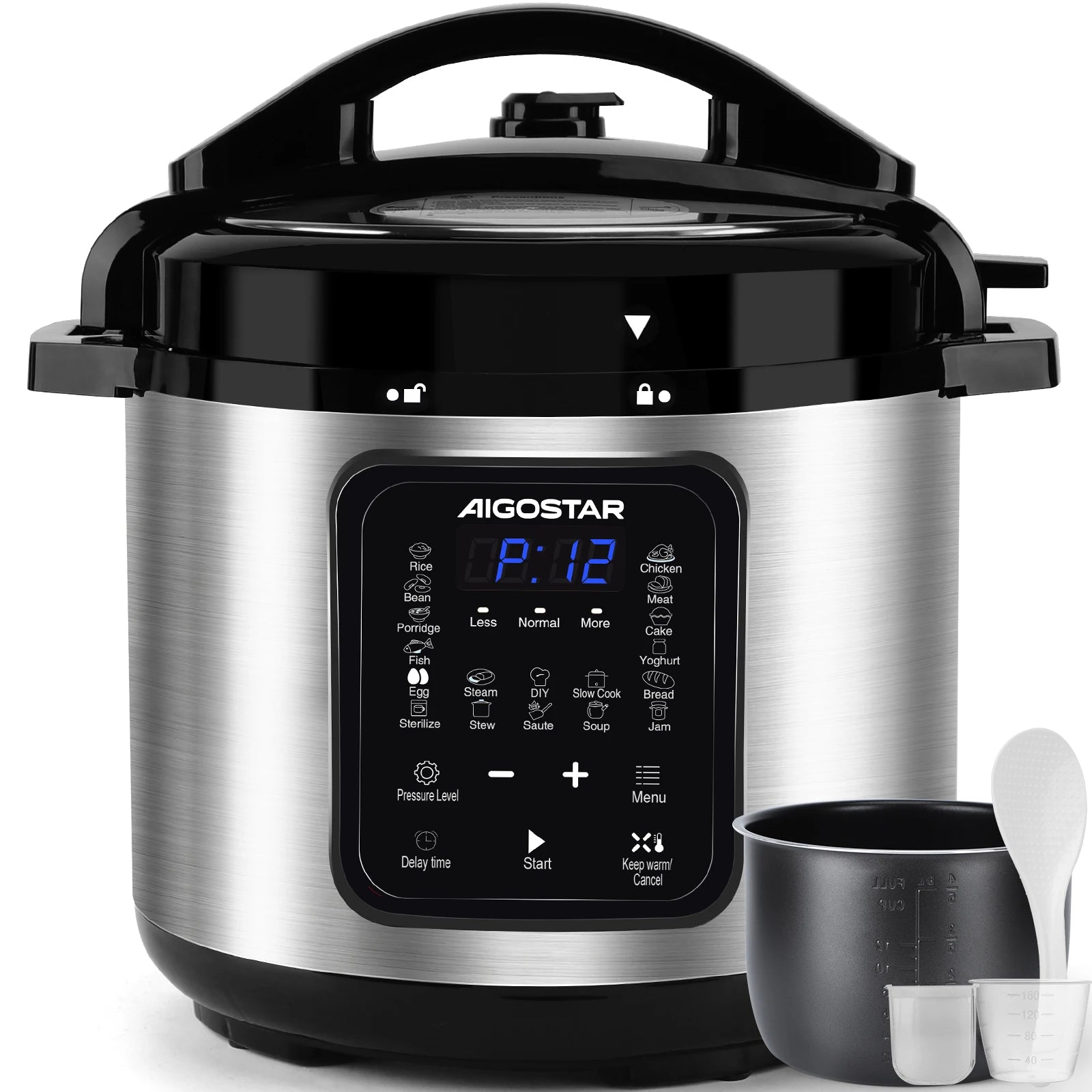 18-in-1 6L Aigostar Cooker – Easy & Fast