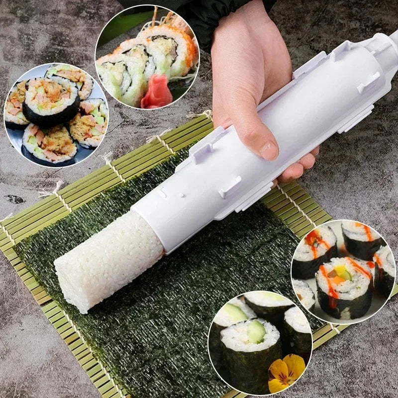 DIY Sushi Roller Machine – Rice & Meat Mold for Home Use