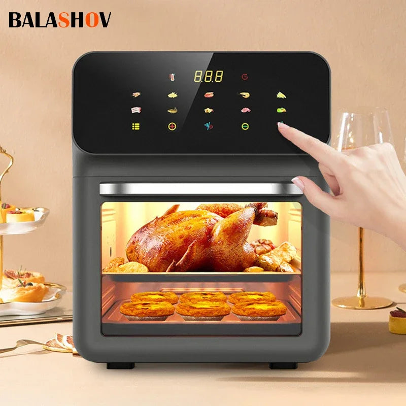 10L Electric Air Fryer – Oil-Free 360° Convection Oven