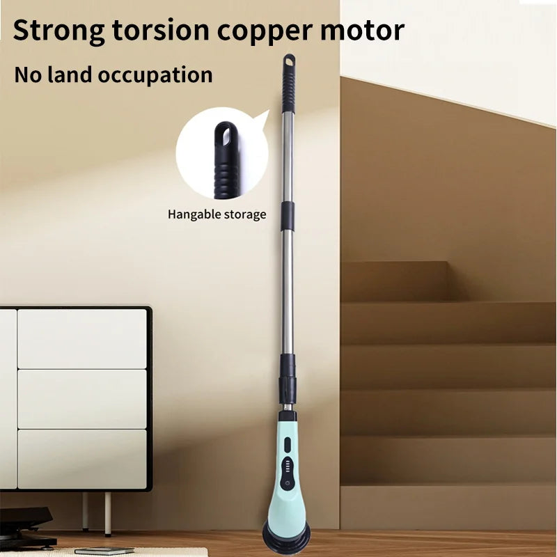 Electric Spin Cleaning Brush – 9 Attachments for Home & Kitchen