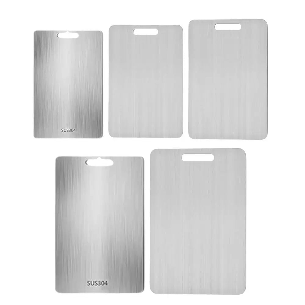 Titanium Double-Sided Cutting Board – Stainless Steel, Food Grade