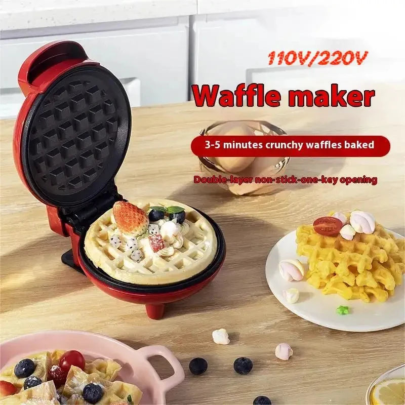 Multifunctional Mini Waffle & Biscuit Maker – Sandwich Cake Pan