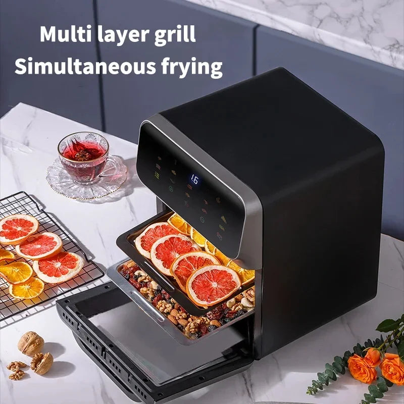 10L Electric Air Fryer – Oil-Free 360° Convection Oven